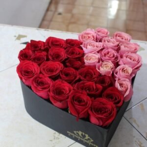 Corazón Partido 36 Rosas