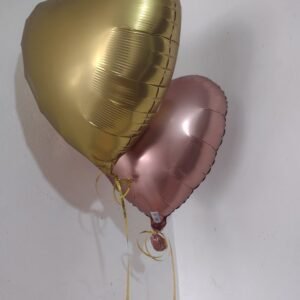 Par de Globlos Corazon Varios Colores