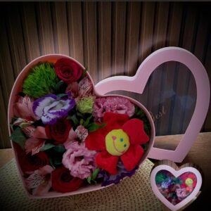 Corazon rosa variado