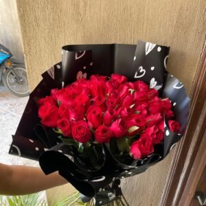 Ramo 50 rosas rojas