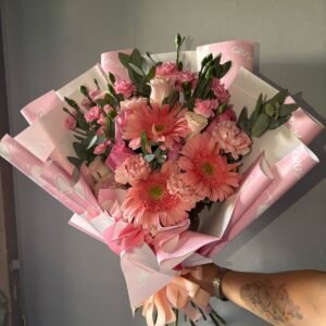 Ramo rosa pastel
