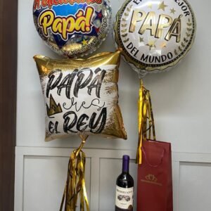 3 globos c/ merlot 750ml