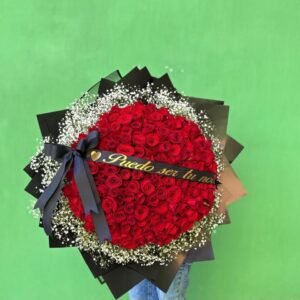 Ramo 200 rosas con gypso